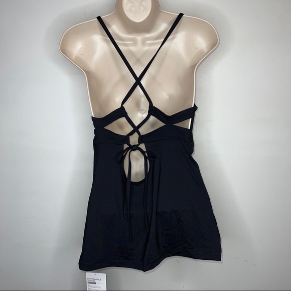 Athleta A-C Triangle Tankini Black NWT Various - Picture 2 of 3